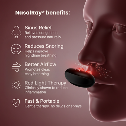 NasalRay® Nasal Red Light Therapy