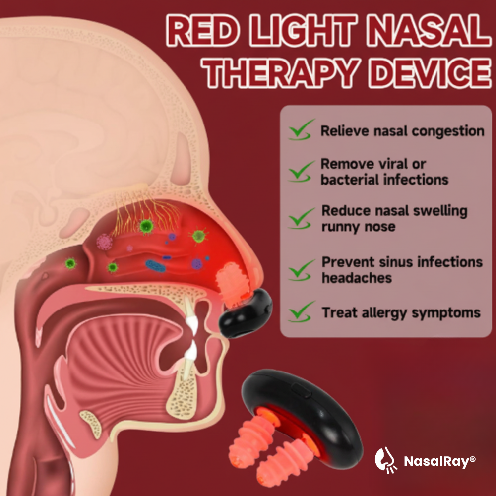 NasalRay® Nasal Red Light Therapy